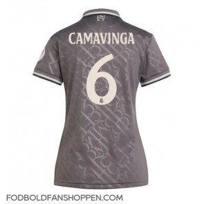 Real Madrid Eduardo Camavinga #6 Tredjetrøje Dame 2024-25 Kortærmet